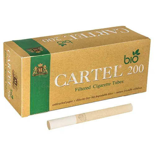 Tuburi tigari cu filtru CARTEL 200 BIO
