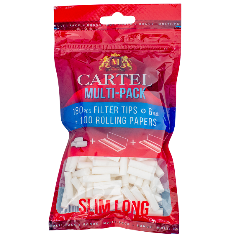 Filtre Cartel Multipack 6 - 22 x 180 pcs + 100 foite rulat